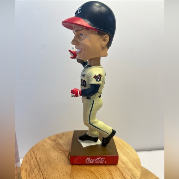 CHIPPER JONES  Bobble Head Atlanta Braves SGA 2012 MLB Baseball Coca-Cola - Picture 6 of 8